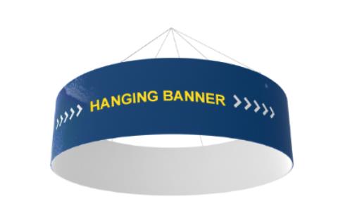 single sided hanging banner